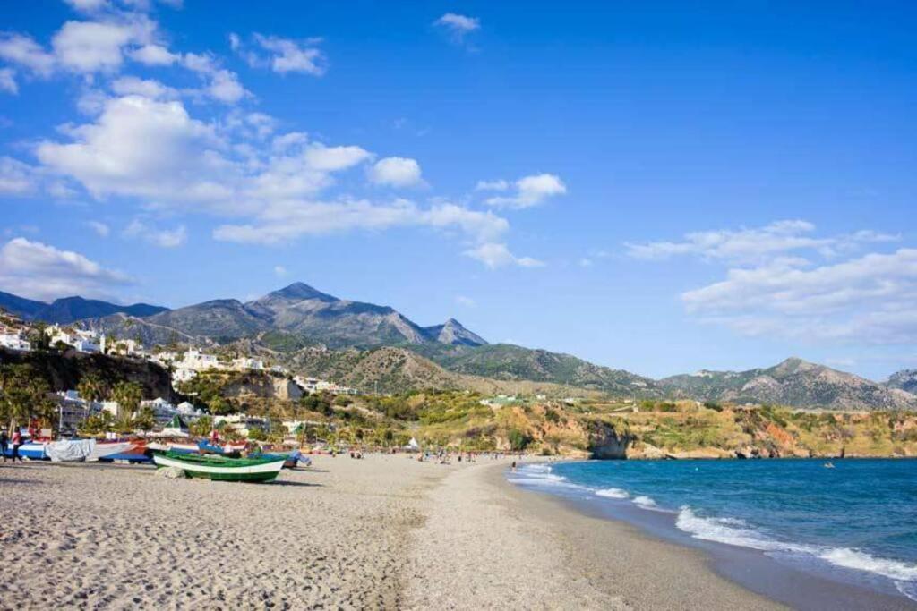 Appartement Bajo Playazo Jimena 6 à Nerja Extérieur photo